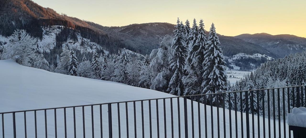 Penthouse Skyview Im Natur-Erlebnispark Bad Kleinkirchheim Patergassen Bagian luar foto